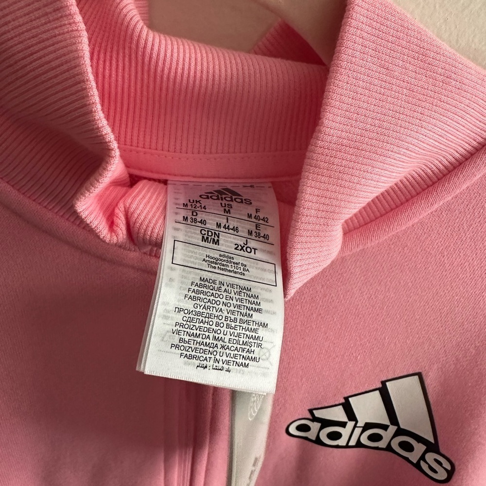 Adidas Pink Pullover with Logo - Picture 4 of 4